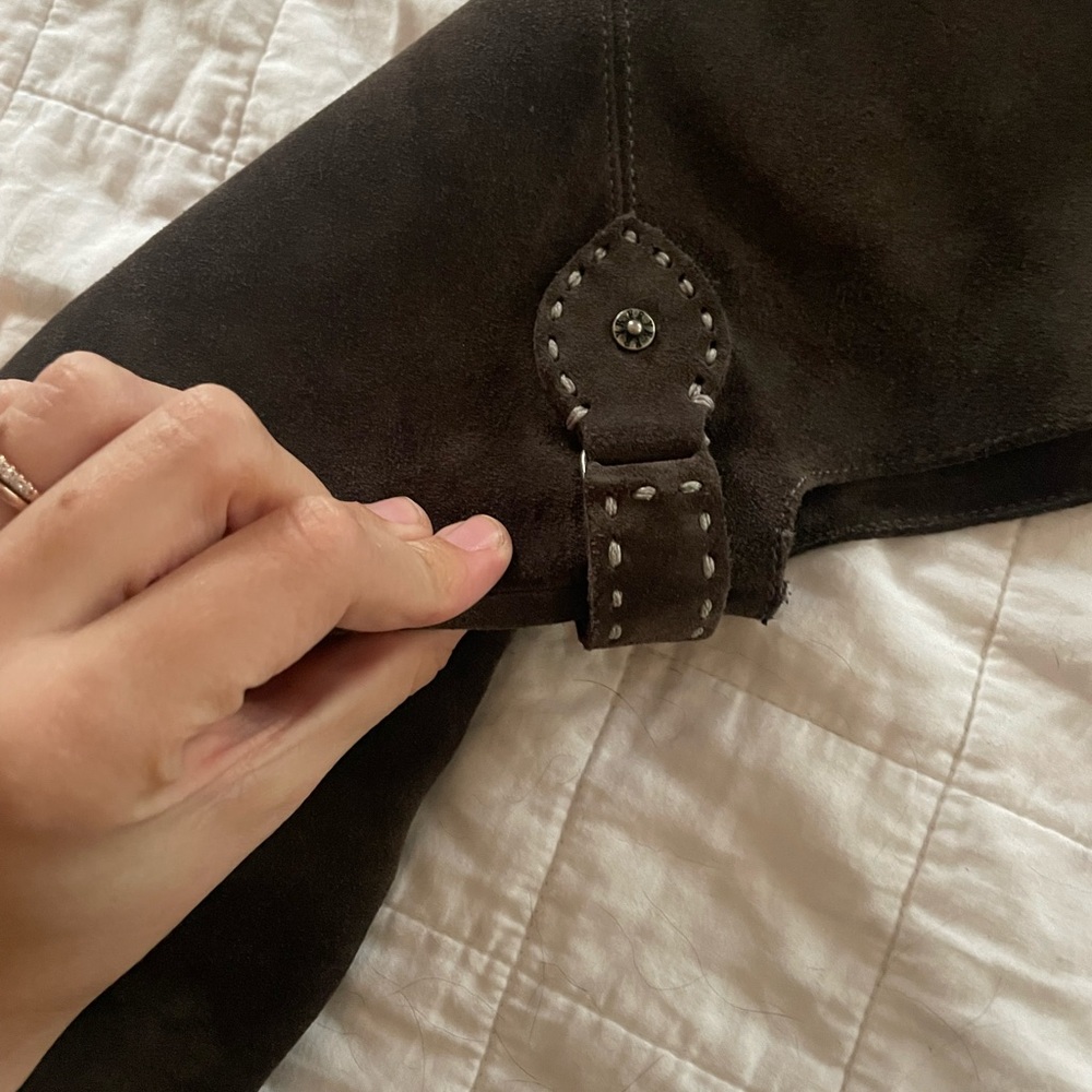 Frye Knee high boots Suede brown